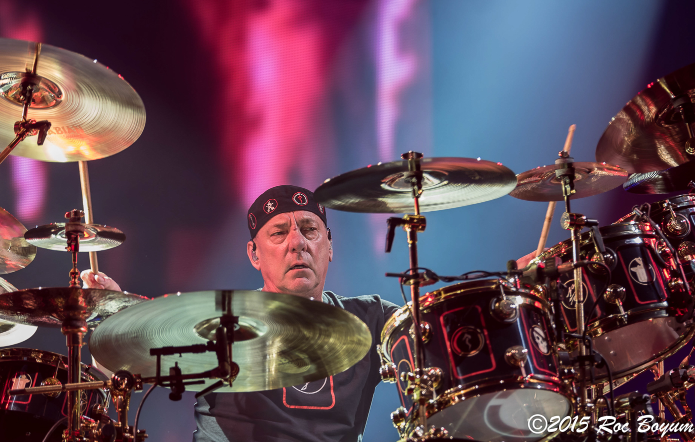 Neil Peart Rush R40 live Los Angeles Forum