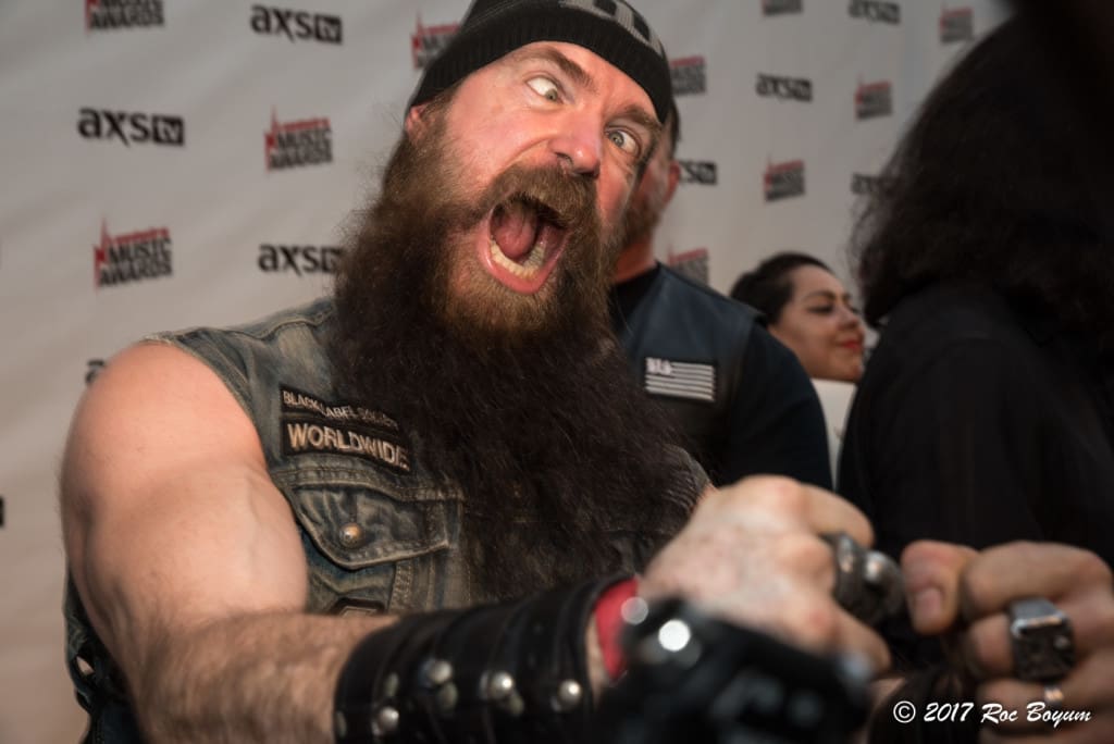 Zakk Wylde Loudwire Music Awards Black Carpet