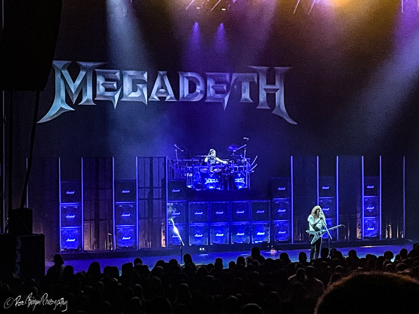 megadeth tour set times