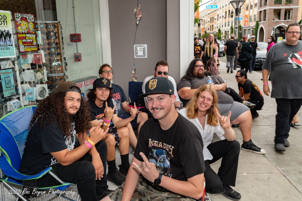 Ozzy Osbourne Patient Number Record Signing Long Beach CA