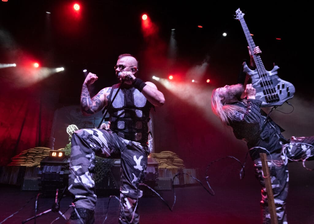 Sabaton live Arizona Financial Theater 2022