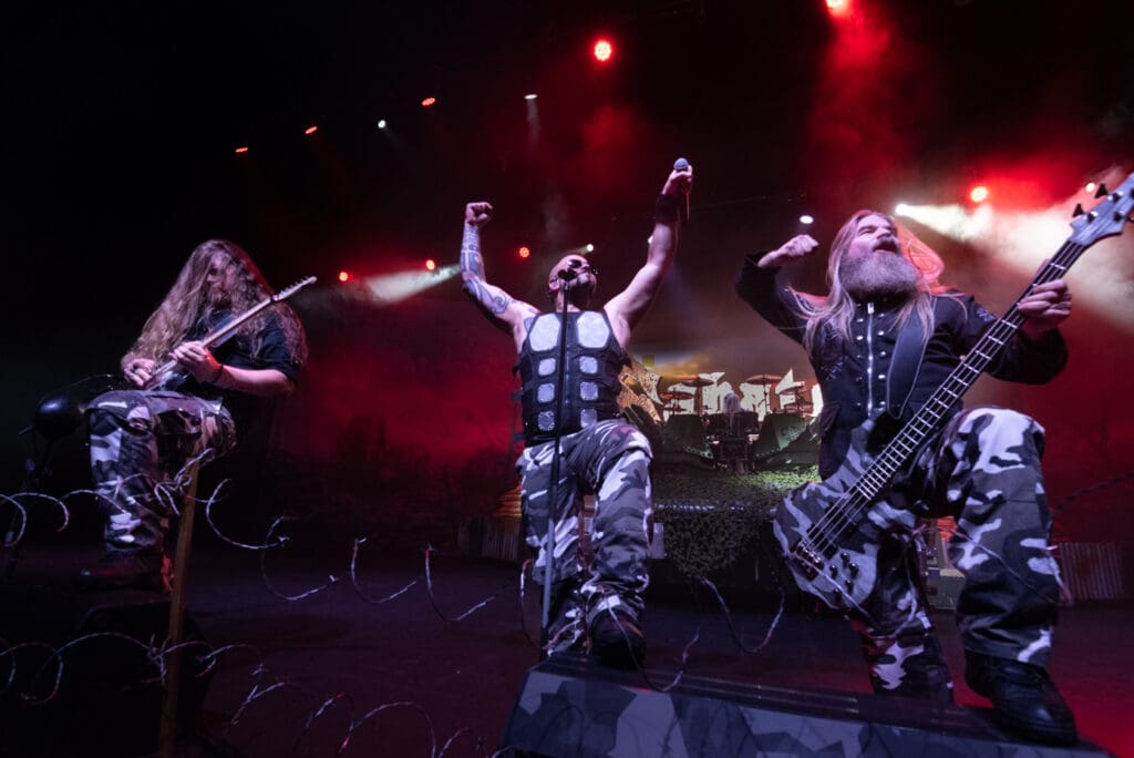 Sabaton live Arizona Financial Theater 2022