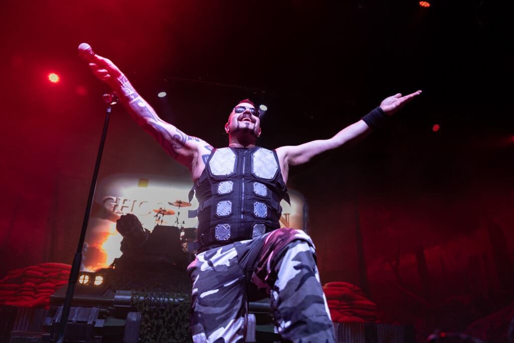 Sabaton live Arizona Financial Theater 2022